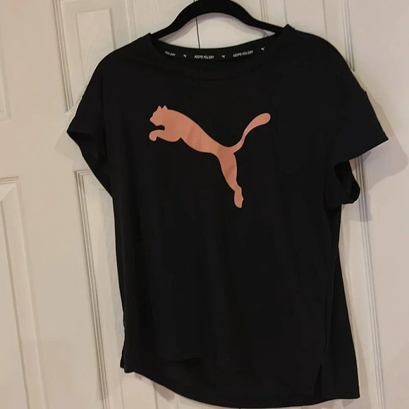 Puma women’s sports T-shirt  Sz M - Picture 2 of 8